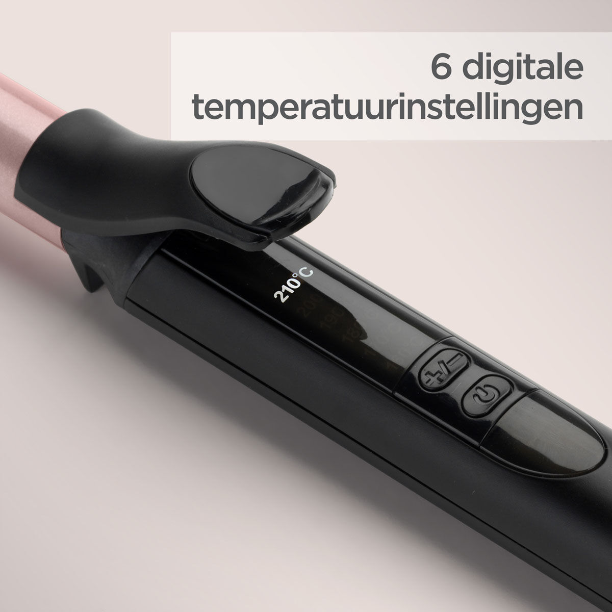 6 digitale temperatuurinstellingen